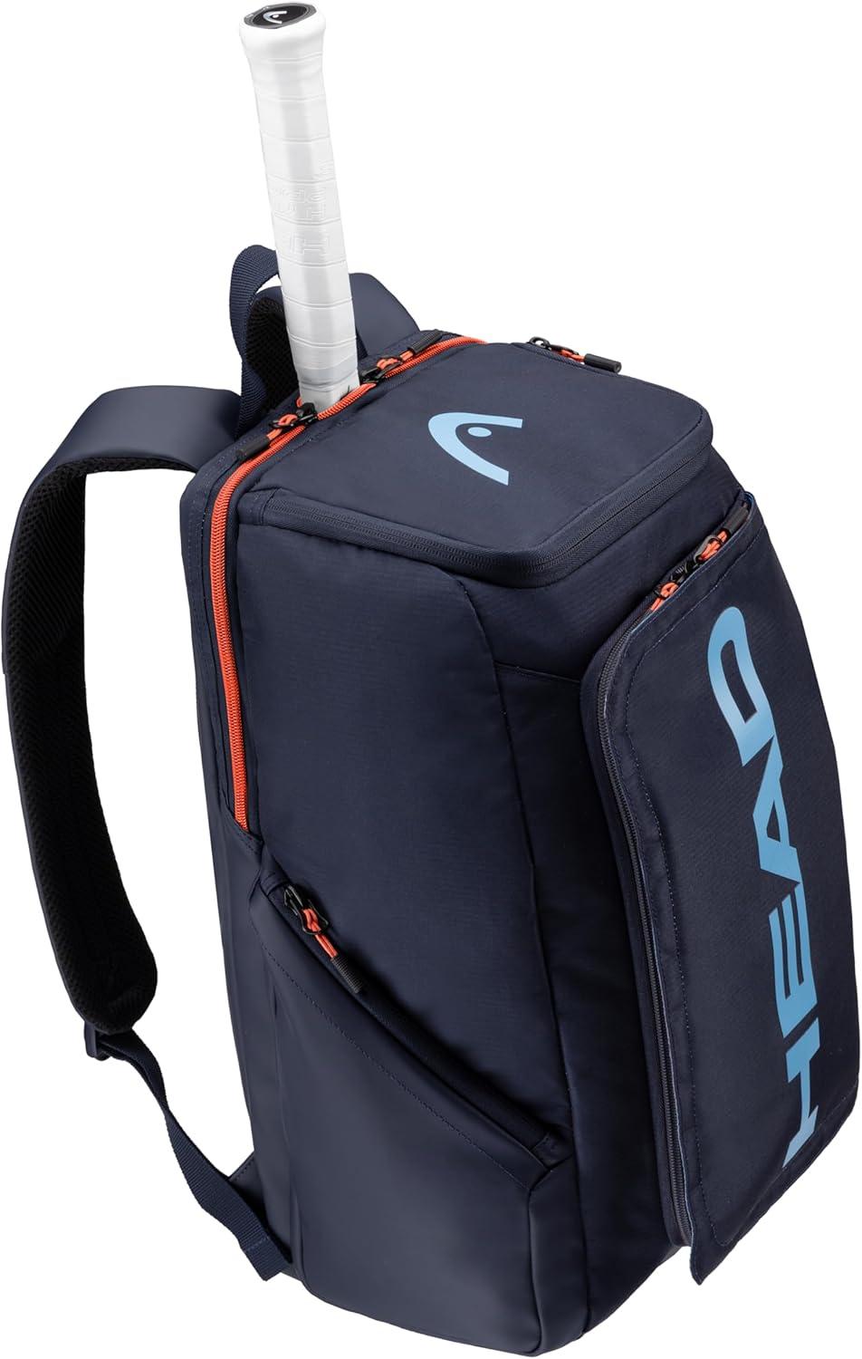 imageHEAD Pro Backpack 28L 2R Tennis Backpack Holds 2 Racquets Shoe Compartment Travel Sports Bag