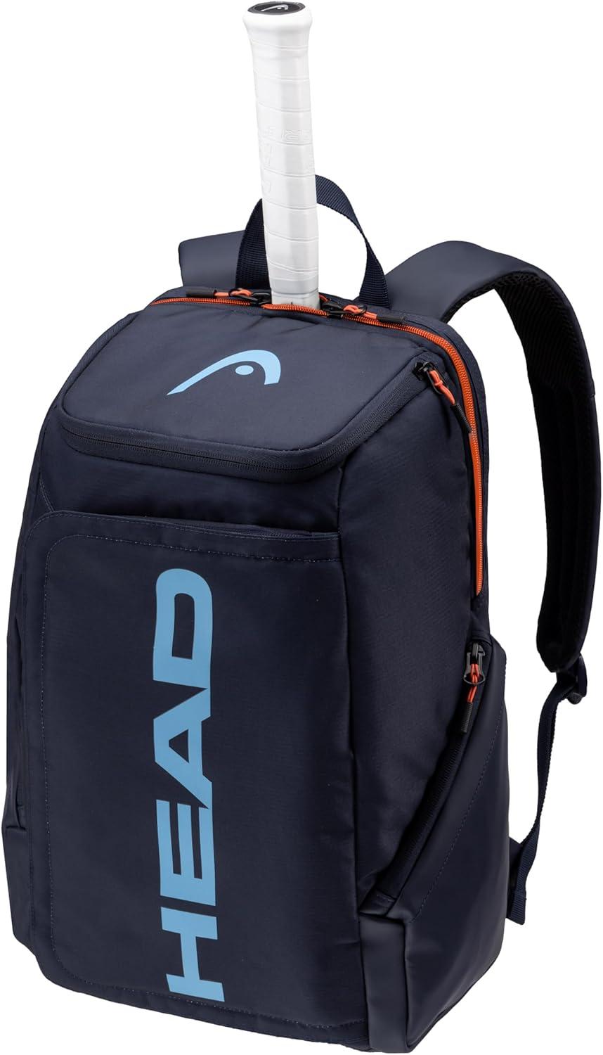 imageHEAD Pro Backpack 28L 2R Tennis Backpack Holds 2 Racquets Shoe Compartment Travel Sports Bag