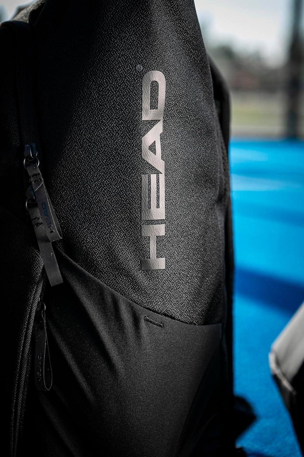 imageHEAD Pro X Backpack 25L Tennis Racquet Backpack for 3 Racquets Dual Access Main Compartment Travel amp Court Bag