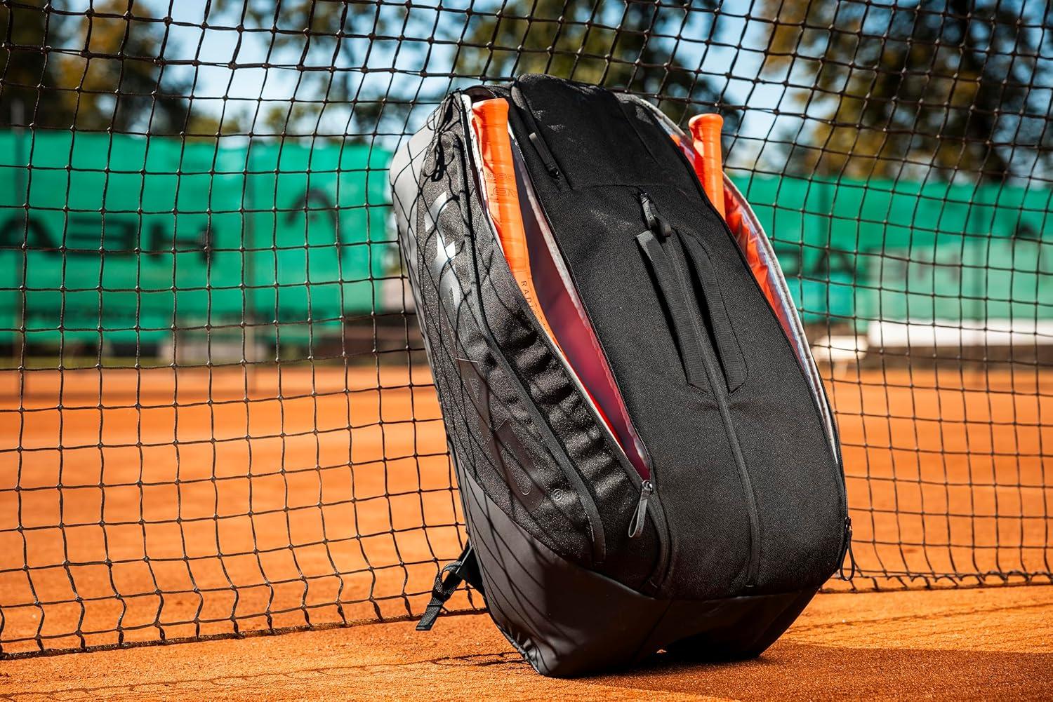 imageHEAD Pro X Racquet Bag XL 12R Tennis Bag Fits Up to 12 Racquets CCT Climate Control Technology Ventilated ShoeClothing Compartment