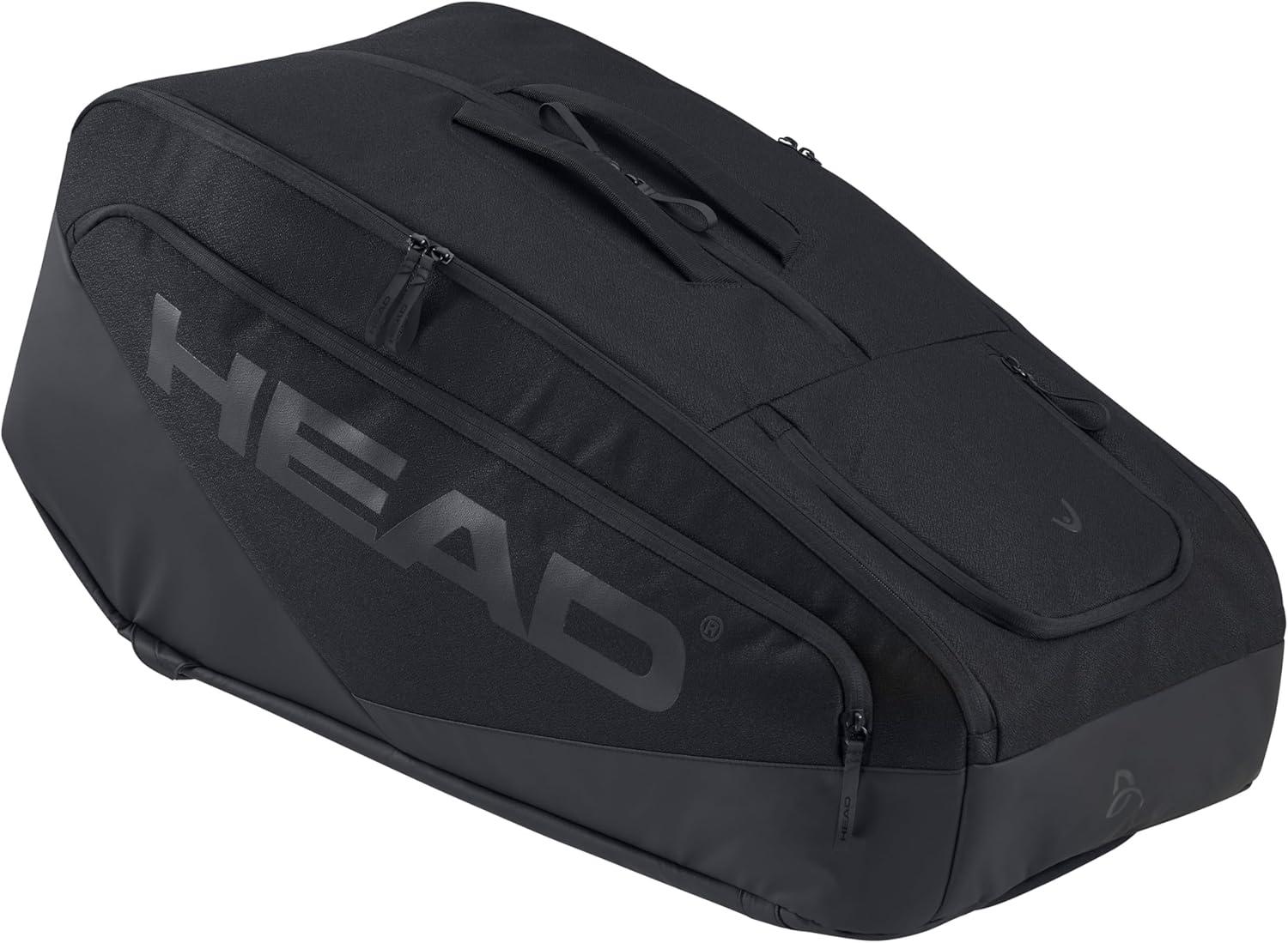 imageHEAD Pro X Racquet Bag XL 12R Tennis Bag Fits Up to 12 Racquets CCT Climate Control Technology Ventilated ShoeClothing Compartment