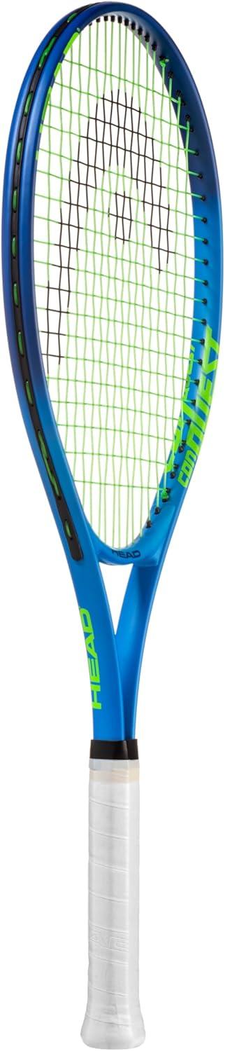 imageHEAD Ti Conquest Tennis Racquet Nano Titanium Technology Oversized Head Lightweight OBeam Construction PreStrung Beginner amp Recreational Tennis RacquetBlue