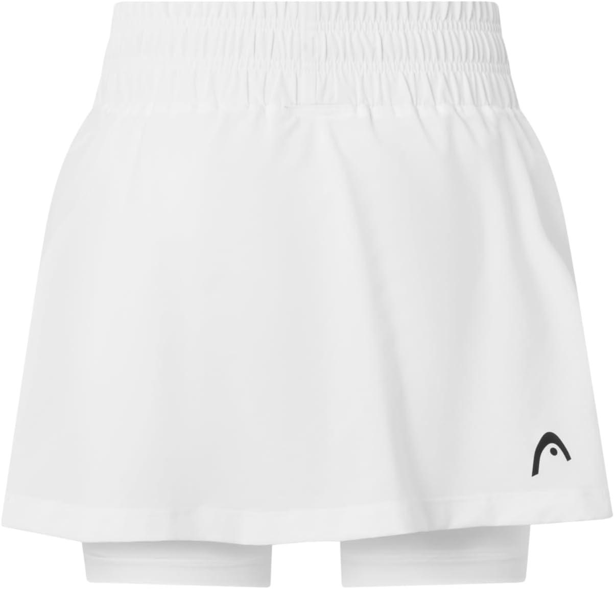 imageHEAD Womens Play Skort Performance Stretch Tennis Skirt with Builtin Shorts amp MoistureWicking FabricWhite