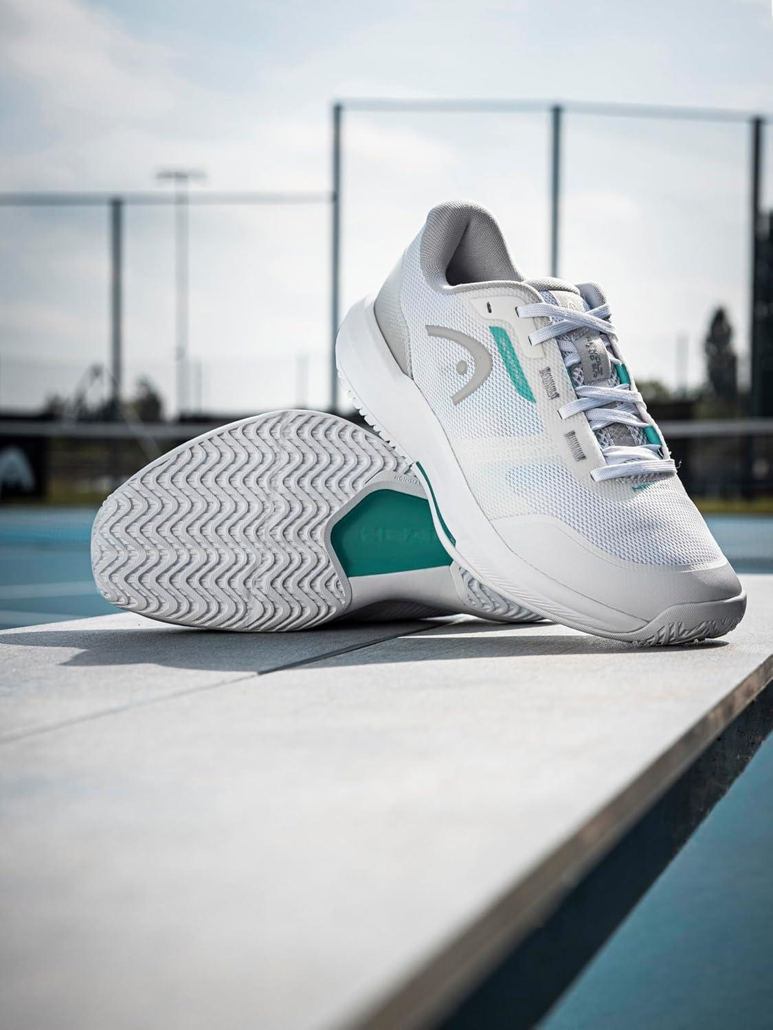 imageHEAD Womens Revolt Evo 50 Tennis Shoe Lightweight Stability Durable AllCourt Performance Breathable ComfortWhiteLight Grey