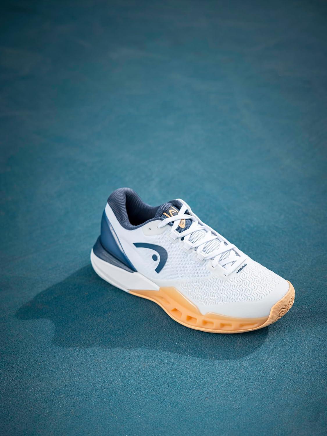 imageHEAD Womens Revolt Pro 50 Tennis Shoe Stable Performance Shoe for Competitive PlayWhiteApricot