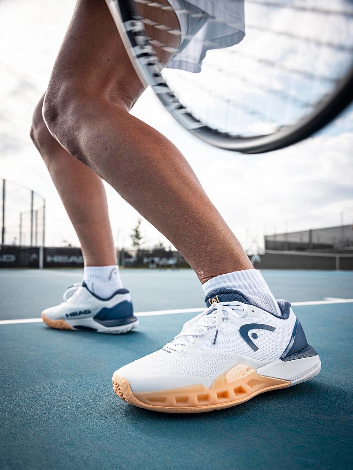 imageHEAD Womens Revolt Pro 50 Tennis Shoe Stable Performance Shoe for Competitive PlayWhiteApricot