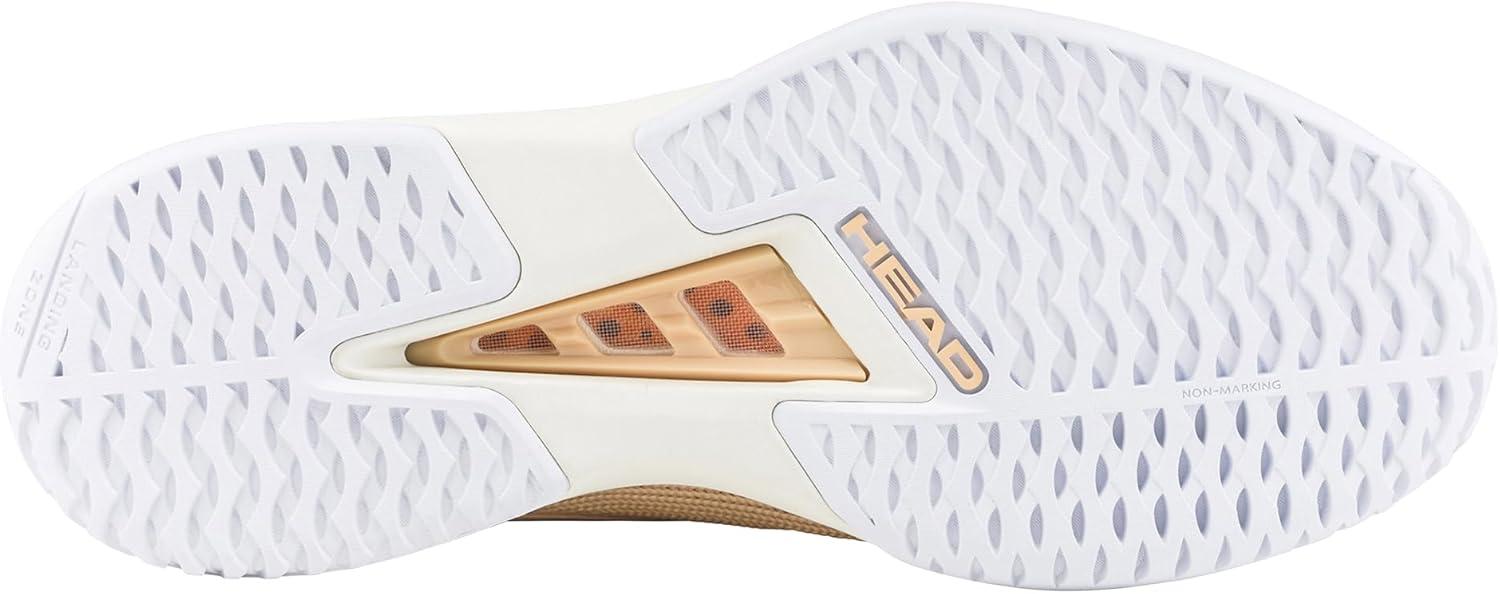 imageHEAD Womens Sprint Pro 40 Tennis Shoe Lightweight Breathable AllCourt PerformanceApricotVanilla