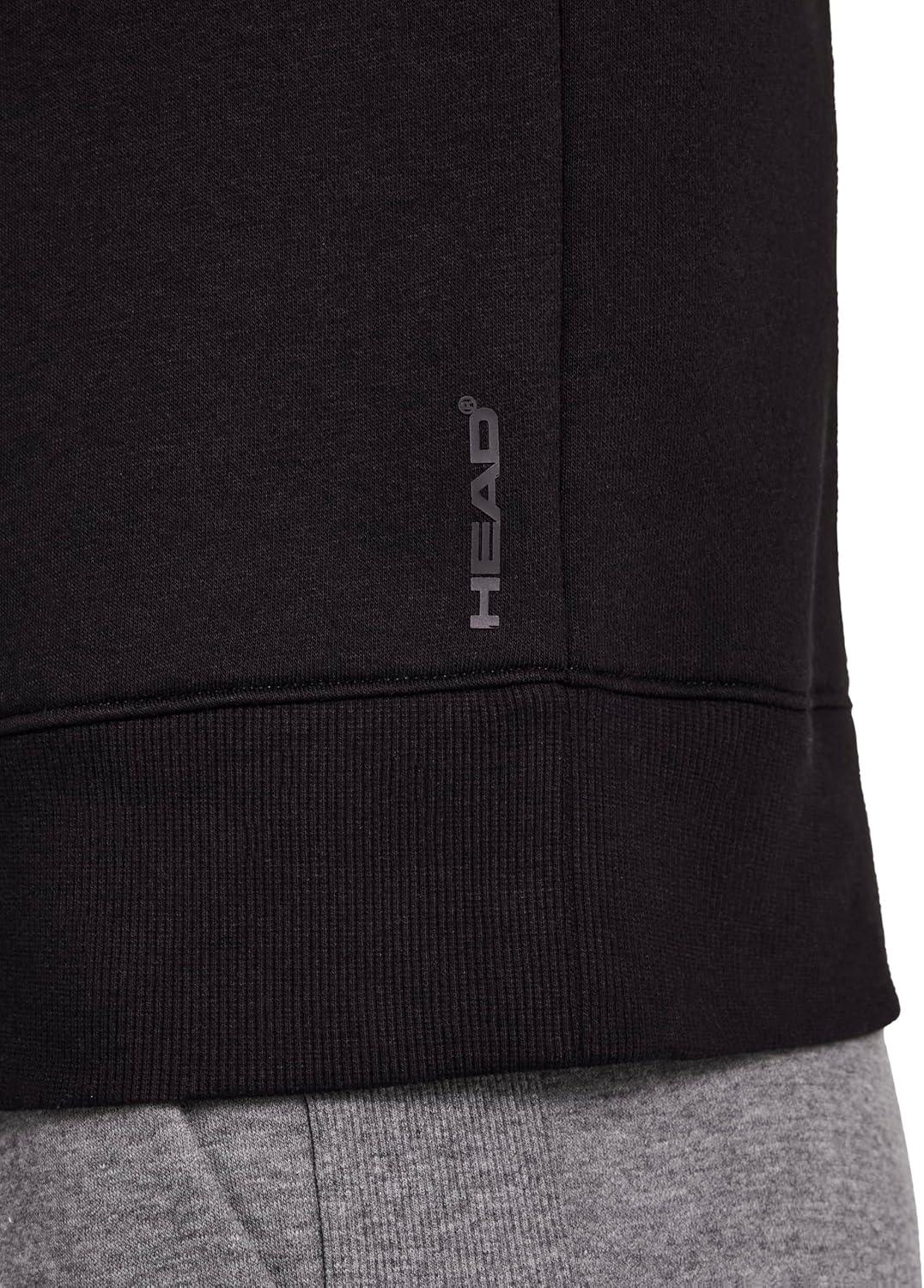 imageHEAD Womens Supersoft Fleece Halfzip Relaxed Fit Midweight Fleece MaterialBlack