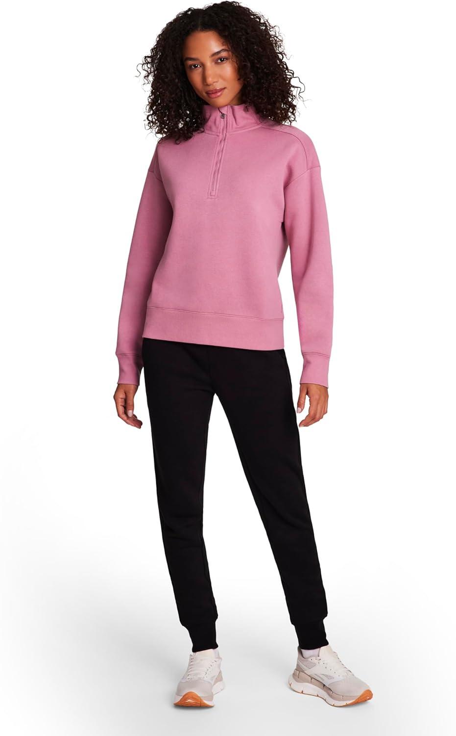 imageHEAD Womens Supersoft Fleece Halfzip Relaxed Fit Midweight Fleece MaterialFox Glove