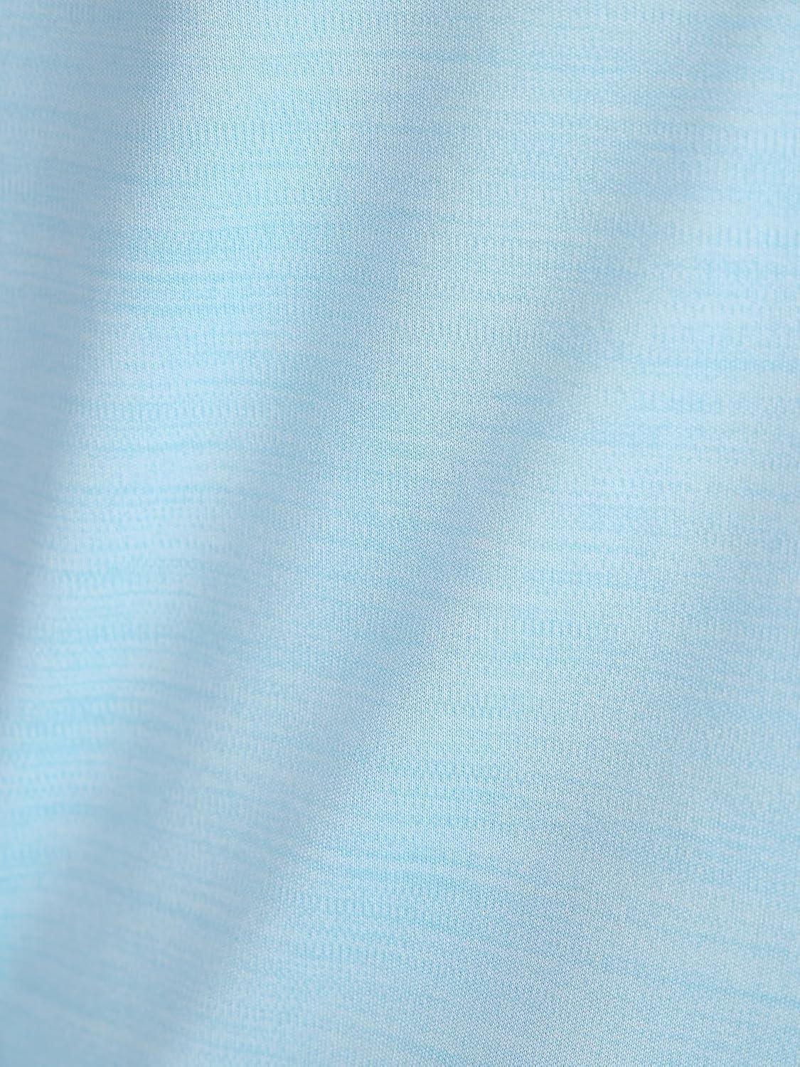 imageHead Womens Aura Long Sleeve Top Slim Fit Stretch Lightweight MaterialAquamarine Heather