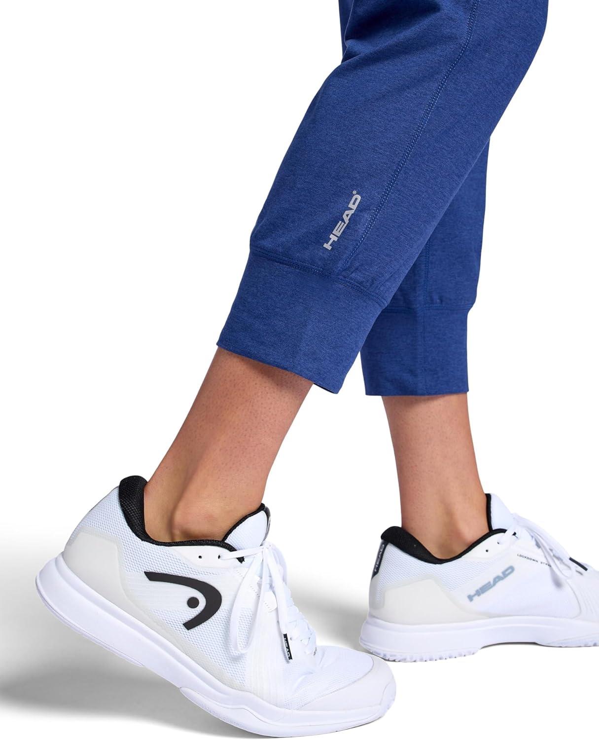 imageHead Womens Rebound Jogger Standard Fit 24 Inseam Stretch Midweight MaterialMedieval Blue Heather
