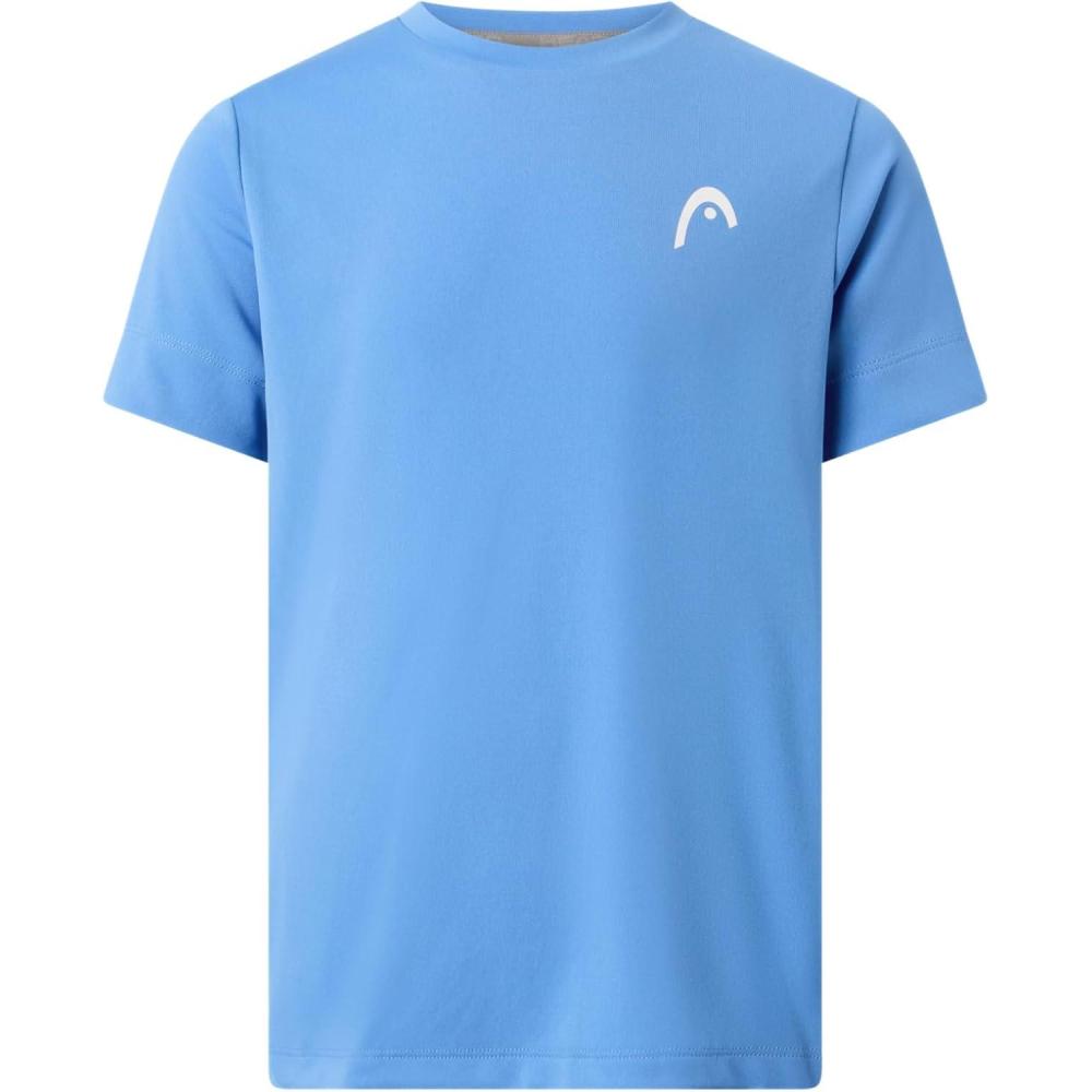 imageHEAD Boys Slice II Performance TShirt Breathable Moisture Wicking Athletic TeeAirforce Blue