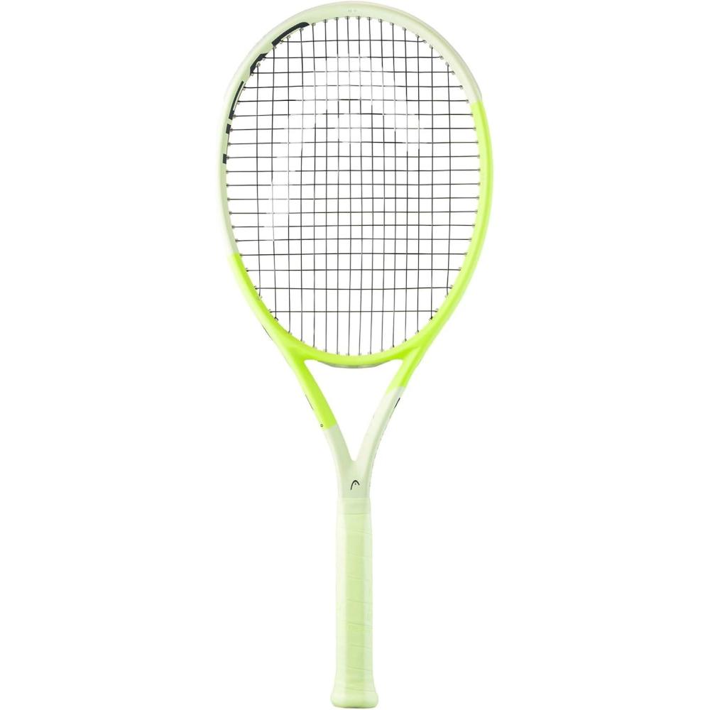imageHEAD Extreme MP Tennis Racquet  Strung Mid Tension with Velocity 16 Gauge  4 12