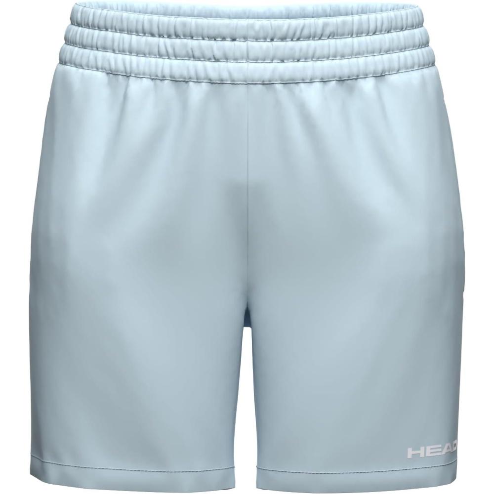 imageHEAD Junior Vision Performance Athletic Shorts Lightweight Moisture Wicking Sports Shorts for Training amp PlayLight Blue