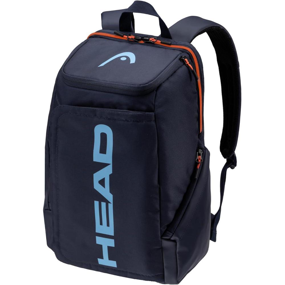imageHEAD Pro Backpack 28L 2R Tennis Backpack Holds 2 Racquets Shoe Compartment Travel Sports Bag