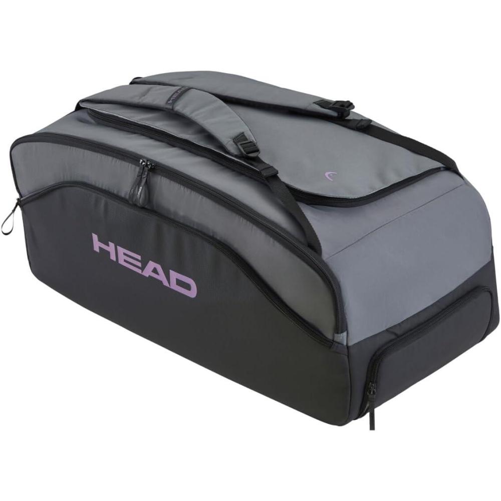 imageHEAD Pro X Duffle Bag L Tennis Bag Holds Up to 9 Racquets CCT Climate Control Recycled Materials Premium Backpack Carry System