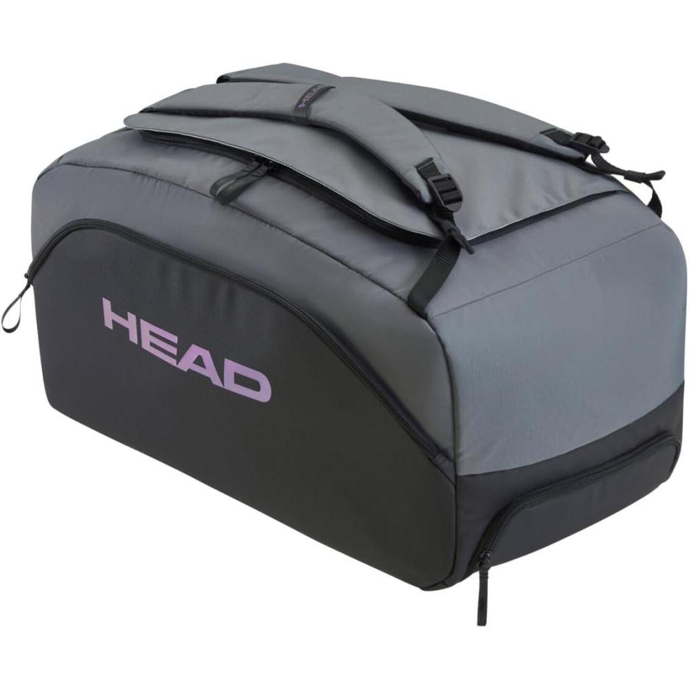 imageHEAD Pro X Sport Duffle Bag Tennis Gym Travel Bag Recycled Materials Shoe Compartment Wet Clothes Bag Premium Backpack Carry System