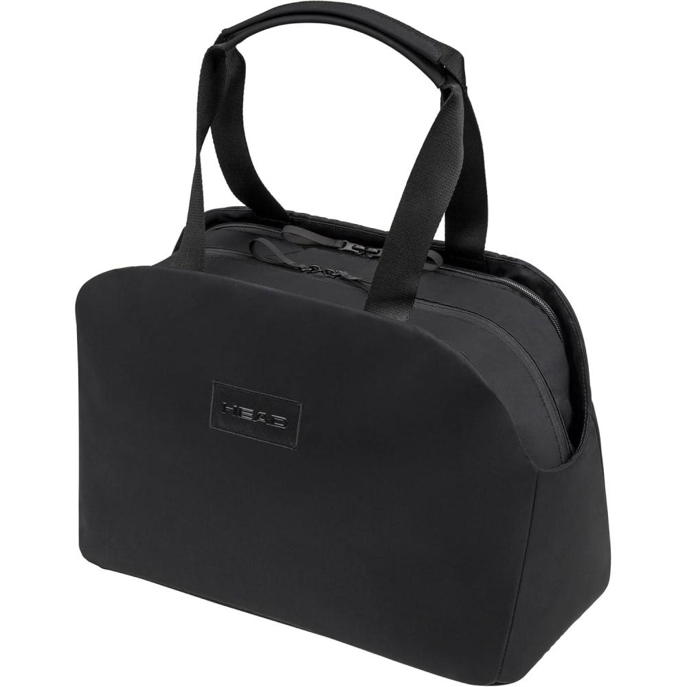 imageHEAD Pro X Tote Bag Tennis Racquet Tote with Laptop Compartment MultiPurpose Sports amp Travel Tote Space for 2 Racquets Water Bottle HoldersBlack
