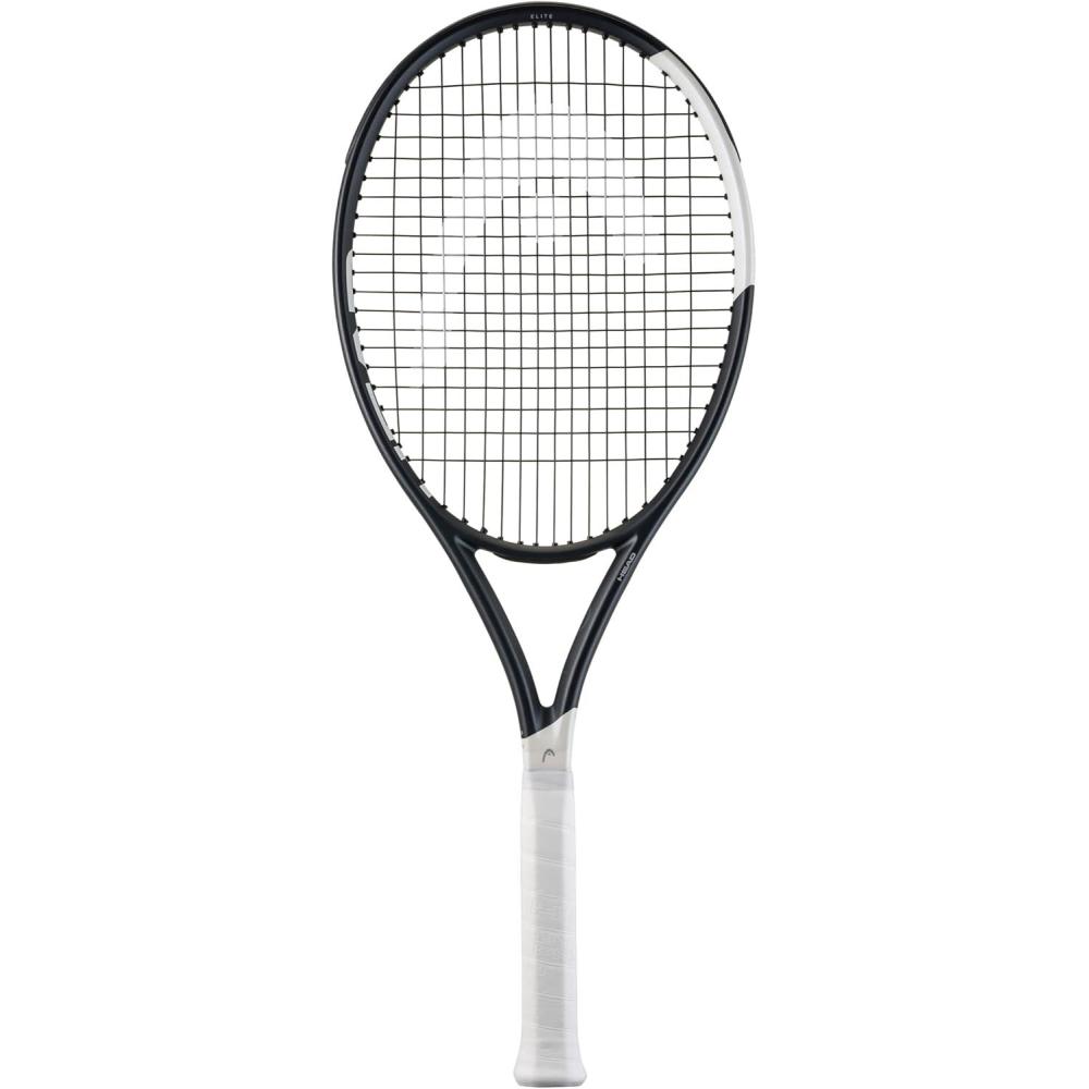 imageHEAD Speed Elite 2026 Tennis Racquet Strung Mid Tension with Velocity 16 Gauge String