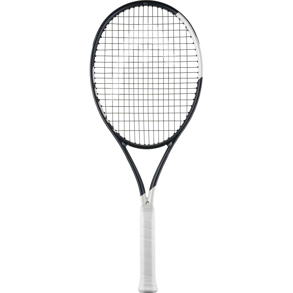 imageHEAD Speed MP L 2026 Tennis Racquet  Strung Mid Tension with Velocity 16 Gauge String