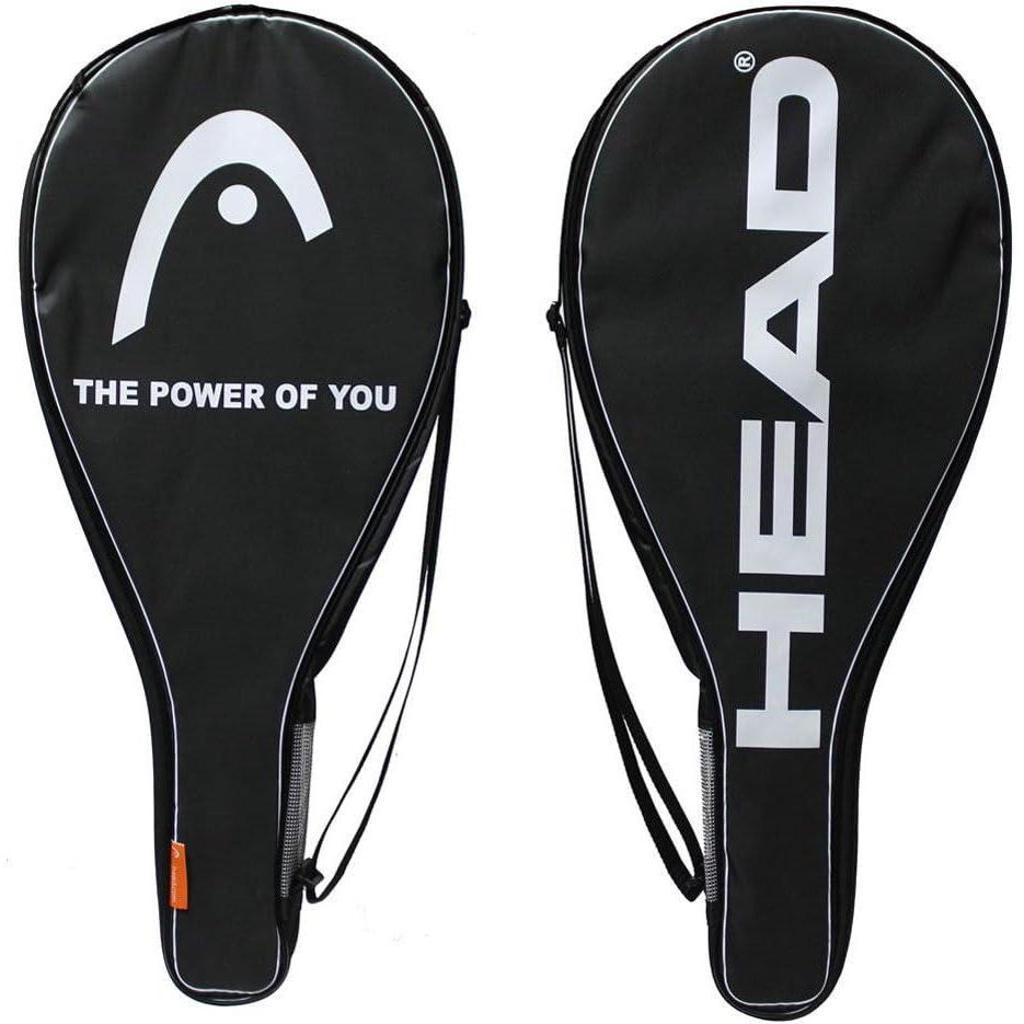 imageHEAD Tennis Racquet Cover Bag Lightweight Padded Single Racket Carrying Case with Adjustable Shoulder Strap