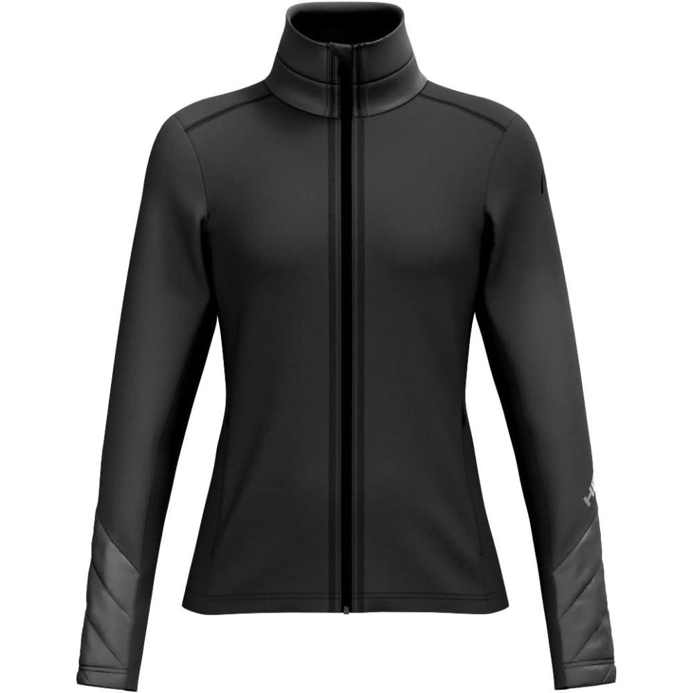 imageHEAD Womens Asteria Full Zip Midlayer Power Stretch QuickDry Performance StandUp CollarBlack