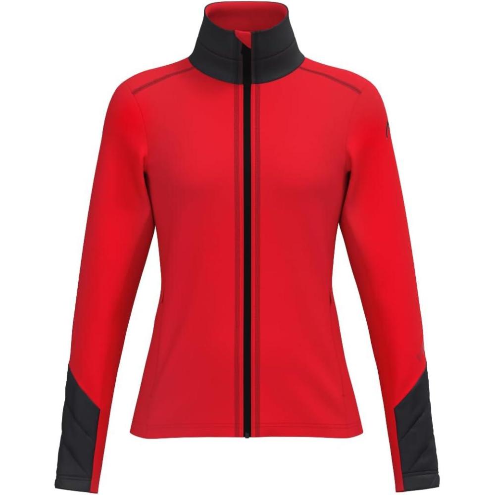 imageHEAD Womens Asteria Full Zip Midlayer Power Stretch QuickDry Performance StandUp CollarRed