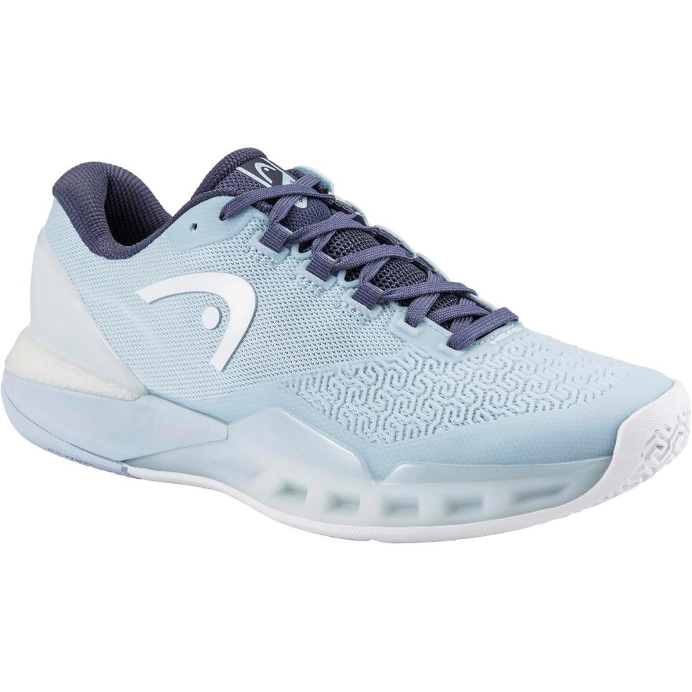 imageHEAD Womens Revolt Pro 50 Tennis Shoe  Stable Performance Shoe for Competitive PlayLight BlueDark Blue