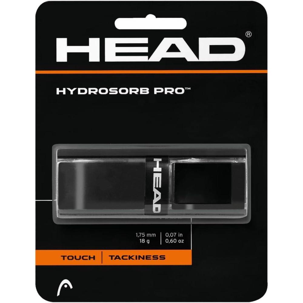 imageHead Tennis Racquet Replacement Grip Tacky and FirmBlack