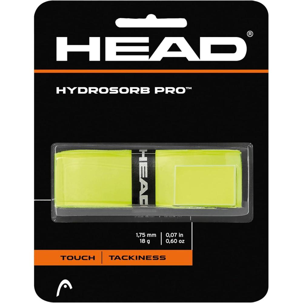 imageHead Tennis Racquet Replacement Grip Tacky and FirmYellow