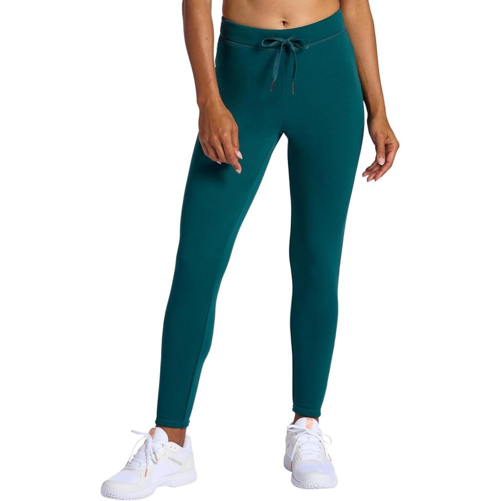 imageHead Womens Rally Fleece Legging Slim Fit 28 Inseam Midweight Faux Fur Fleece MaterialAtlantic Deep