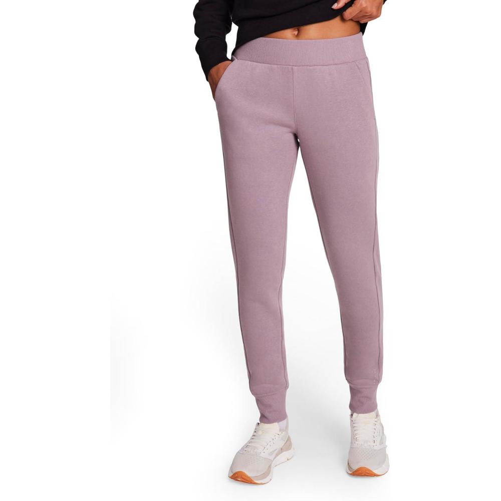 imageHead Womens Rib Mix Jogger Slim Fit 29 Inseam Lightweight CottonPoly Fleece MaterialQuail