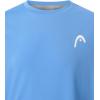 HEAD Boys Slice II Performance T-Shirt – Breathable Moisture Wicking Athletic Tee(Airforce Blue)