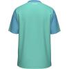 HEAD Boys Slice Performance T-Shirt – Lightweight Moisture Wicking Athletic Tee(Turquoise/Airforce Blue)