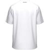 HEAD Boys Slice Performance T-Shirt – Lightweight Moisture Wicking Athletic Tee(White)
