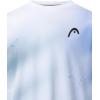 HEAD Boys Topspin Performance T-Shirt – Moisture Wicking Athletic Tee with Modern Print(Navy Print)
