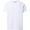 HEAD Boys Topspin Performance T-Shirt – Moisture Wicking Athletic Tee with Modern Print(Navy Print)
