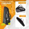 HEAD Core 3R Pro Tennis Racquet Bag – Holds 3 Racquets, Adjustable Strap(Black/Grey)