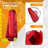 HEAD Core 3R Pro Tennis Racquet Bag – Holds 3 Racquets, Adjustable Strap(Red/Dark Red)