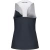 HEAD Girls Spirit Performance Tank Top – Lightweight Moisture Wicking Sleeveless Athletic Shirt(Navy/White)