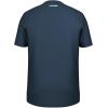 HEAD Junior Rainbow T-Shirt – Soft Moisture Wicking Logo Tee for Sports & Everyday Wear(Navy)