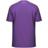 HEAD Junior Rainbow T-Shirt – Soft Moisture Wicking Logo Tee for Sports & Everyday Wear(Purple)