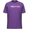 HEAD Junior Rainbow T-Shirt – Soft Moisture Wicking Logo Tee for Sports & Everyday Wear(Purple)