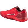 HEAD Men’s Revolt Pro 5.0 Tennis Shoe – Lightweight Breathable All-Court Stability Performance(Red/Dark Red)