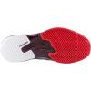 HEAD Men’s Sprint Evo 4.0 Tennis Shoe(Light Grey/Red)