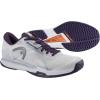 HEAD Men’s Sprint Pro 4.0 Tennis Shoe – Lightweight, Breathable, All-Court & Clay, Energy Return(Light Grey/Purple Night)