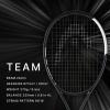HEAD Speed Team 2026 Tennis Racquet – Strung Mid Tension with Velocity 16 Gauge String