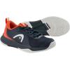 HEAD Sprint Court 4.0 Junior Tennis Shoe – Lightweight Breathable All-Court Kid’s Sneakers for Tennis, Padel & Pickleball(Dark Blue/Red)