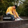 HEAD Tour Court Bag 40L Tennis Court Bag – Premium Sports Gear Bag, Shoe Compartment, Large Main Compartment & Exterior Zipper Pocket