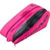 HEAD Tour Racquet Bag L (9R) Tennis Bag – Holds Up to 9 Racquets, CCT+ Climate Control Technology, 2 Main Compartments, Shoe Pocket & Backpack Carry System(Pink)